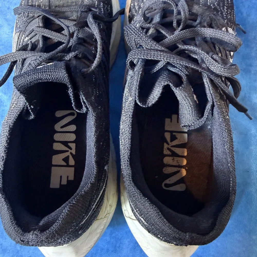 Nike Pegasus Turbo Next Nature Mens 9.5 Running Shoes Black DM3413-001 ZoomX